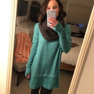 Oversized sweater dress